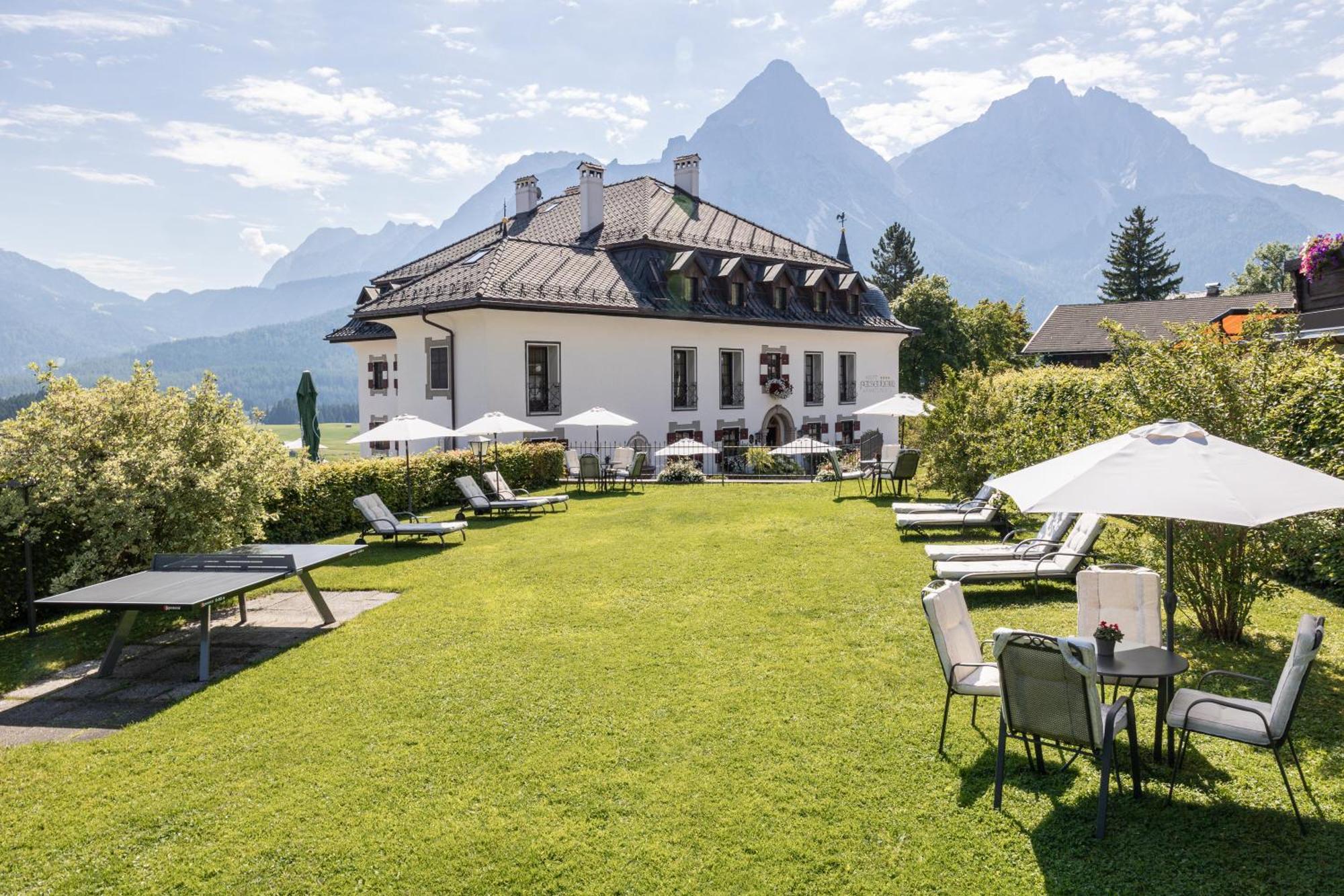 Aparthotel Ansitz Felsenheim Lermoos Luaran gambar